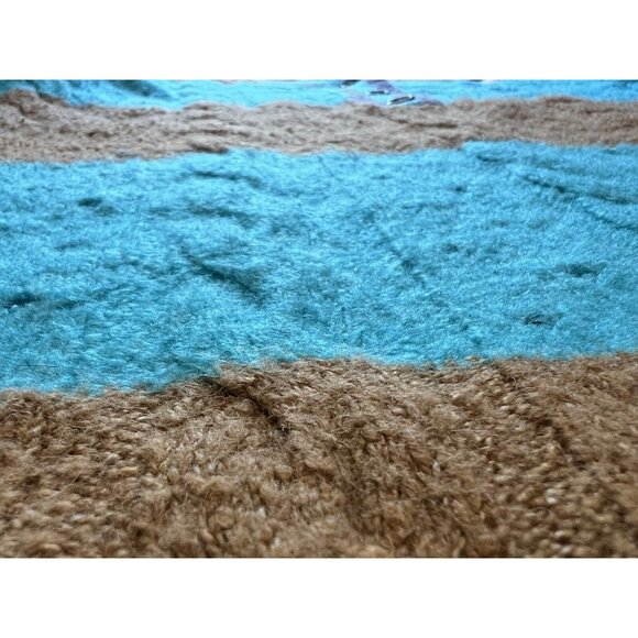 Torrid Plus Vegan Cashmere Teal Pointelle Pullover Henley Rainbow Patch Measured - Picture 12 of 13